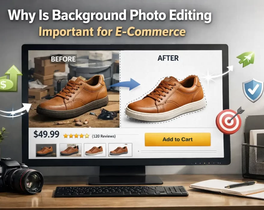 eCommerce product photo editing